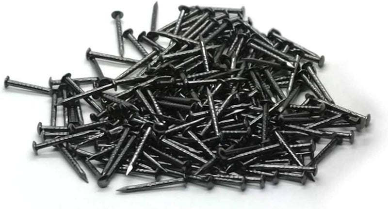 ND Wooden Nail Tiny Antique DIY Decorative Boxes Accessories Mini Nails 0.6inch (Black, Set of 100pcs) - Image 4